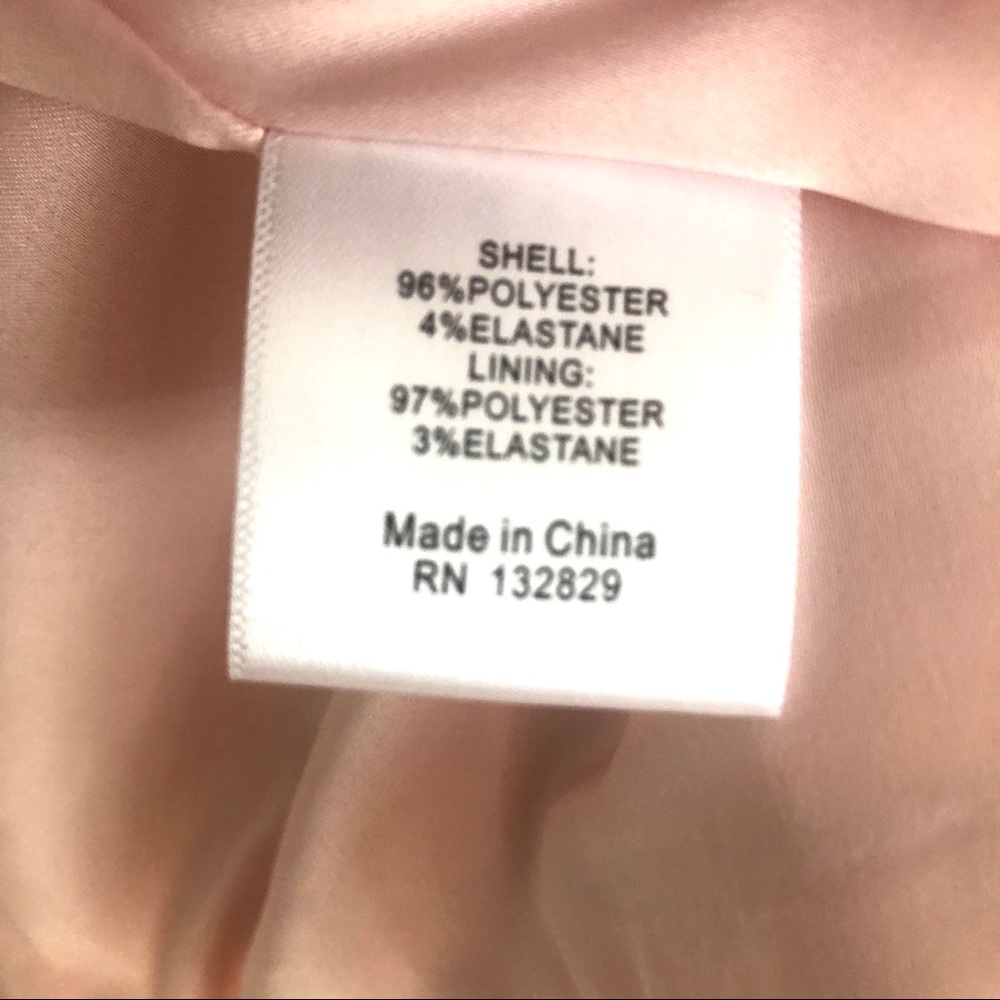 MAJORELLE Nina Mini Dress in Ballet Blush Pink Wrap Around - Picture 6 of 7